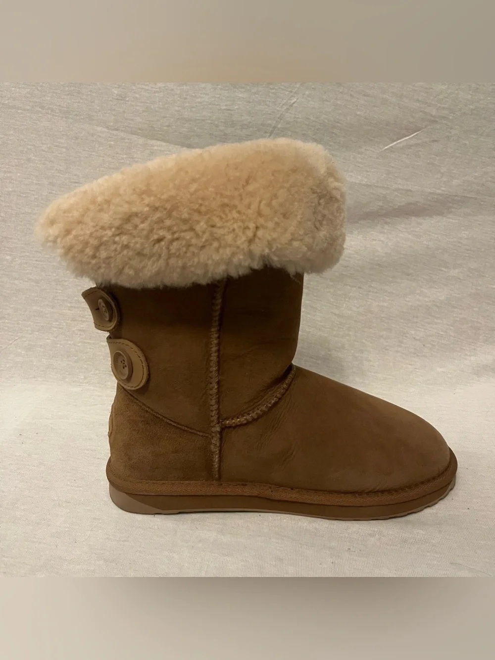 Emu Australia Alba Classic Shearling-Lined Winter Boot - Chestnut Brown